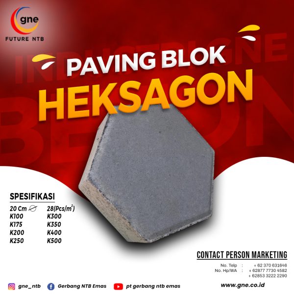 PAVING BLOK HEKSAGON
